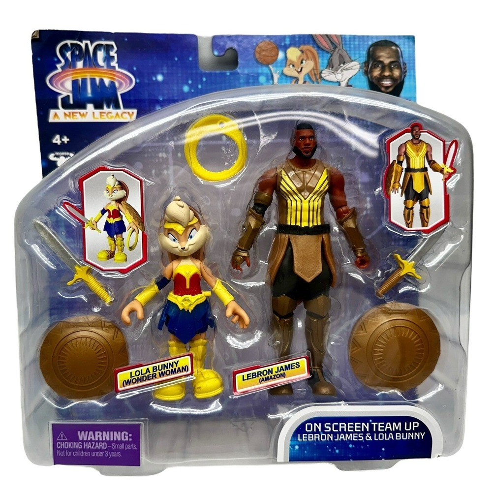 Space Jam‎ New Legacy Lebron James Lola Bunny Amazon Wonder Woman On Screen Team